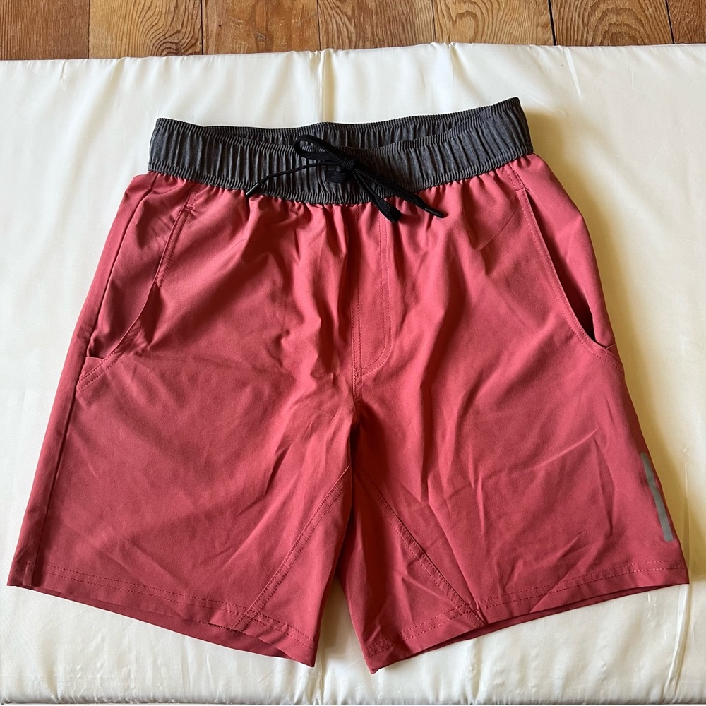 Balance Collection Men’s Pink/Salmon Shorts-Comfy!